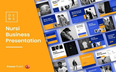 Nursi – PowerPoint-mall för företag