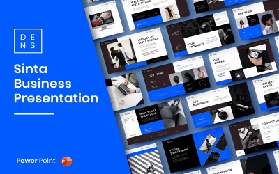 Sinta – Business PowerPoint sablon