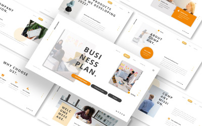 Nero Business Plan Szablon PowerPoint