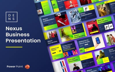 Nexus – Business-PowerPoint-Vorlage