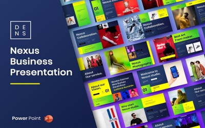 Nexus — шаблон бизнес-презентации