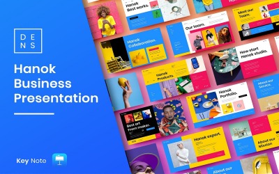 Hanok – Business Keynote sablon