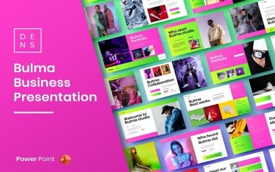 Bulma - Modello PowerPoint aziendale