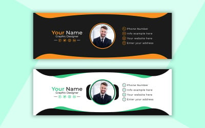 Corporate Email Signature Design Template For Your Business