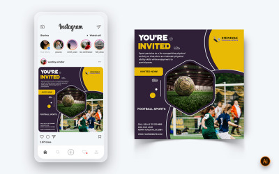 Sportturneringar Sociala medier Instagram Postdesignmall-02