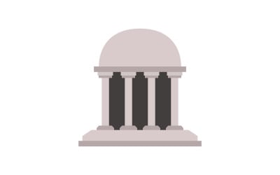 Government illustrated on a white