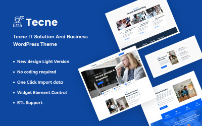 Tecne - IT-Lösung und Business-WordPress-Theme