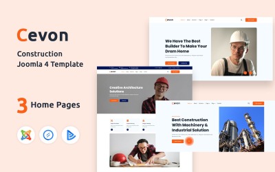 Cevon - Konstruktion Joomla 4 mall
