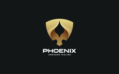 Phoenix Shield Luxury Logo