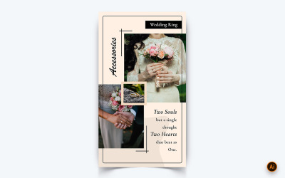 Invito a nozze RSVP Social Media Instagram Story Design Template-03