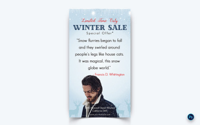 Offerta stagione invernale Vendita Social Media Story Design-08