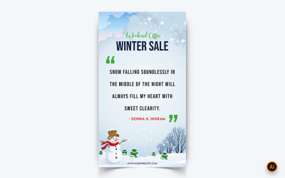 Offre de la saison d&amp;#39;hiver Vente Réseaux sociaux Instagram Story Design-03