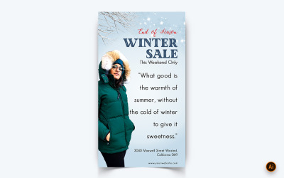 Stagione invernale Offerta Vendita Social Media Instagram Story Design-06