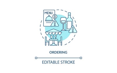 Turquoise Concept-pictogram bestellen