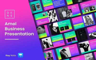 Amel – Biznes Keynote Szablon