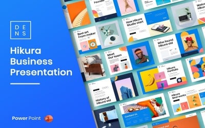Hikura - Modello di PowerPoint aziendale