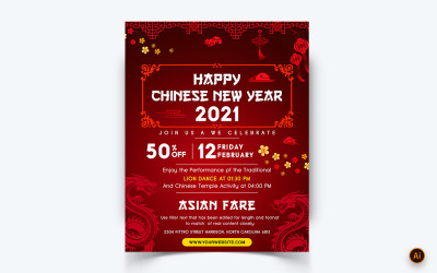 Modèle de conception de flux Instagram pour les médias sociaux de célébration du Nouvel An chinois-05