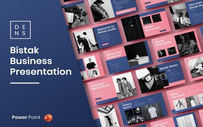 Bistak – Business PowerPoint sablon