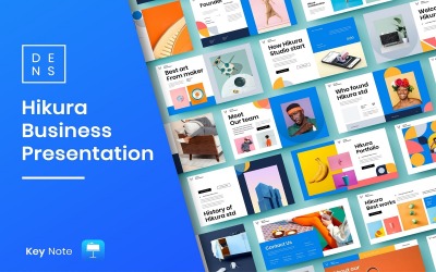 Hikura – Business Keynote Template