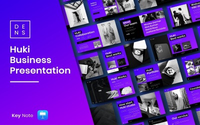Huki – Business-Keynote-Vorlage