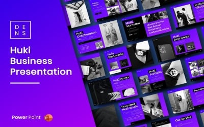 Huki – Business PowerPoint Template