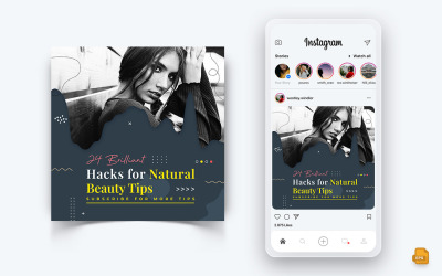 Salone di bellezza e Spa Social Media Instagram Post Design-19