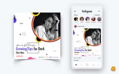Salone di bellezza e Spa Social Media Instagram Post Design-26