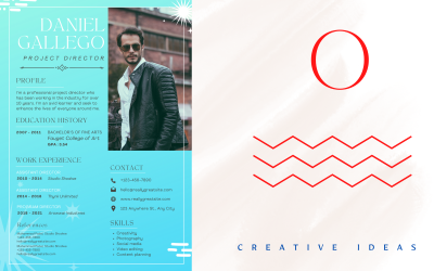 Modern Professional Resume Template | CV Template Design