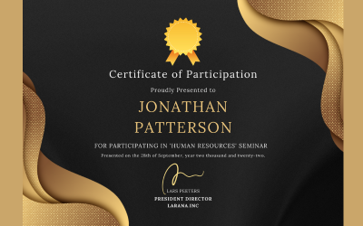 Corporate Certificate Templates