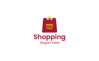 Modèle de conception de vecteur de logo d'achat
