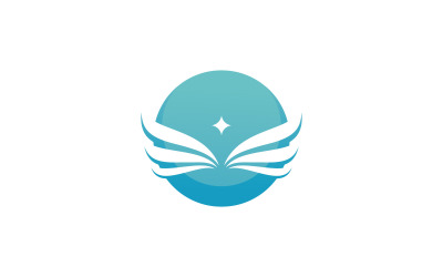 Bird Wing Vector Logo Design Template V10