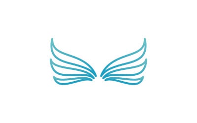Bird Wing Vector Logo Design Template V11