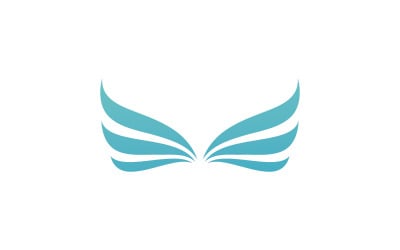 Bird Wing Vector Logo Design Template V2