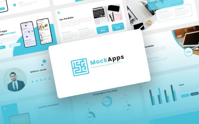 MockApps - Mobile App &amp;amp; SAAS Keynote Template