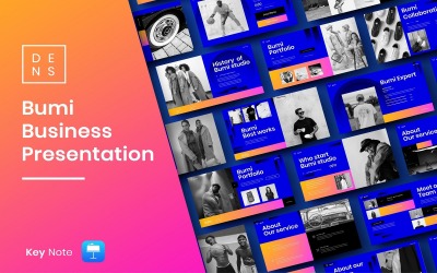 Bumi - Plantilla de Keynote empresarial