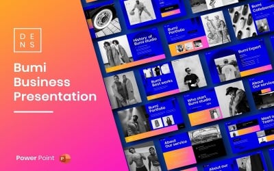 Bumi - 商业的PowerPoint模板
