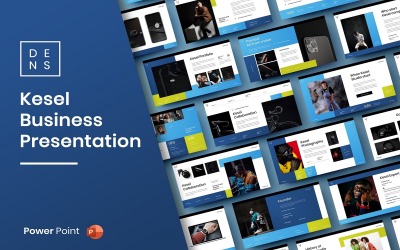 Kesel - Sjablonen PowerPoint presentatie