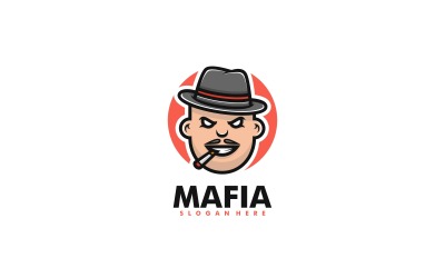 Mafia egyszerű kabalája logóstílus