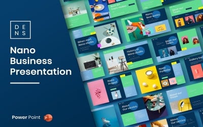 Nano – İş PowerPoint Şablonu