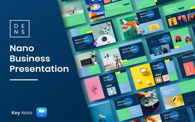 Nano - Plantilla de Keynote empresarial