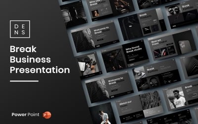 Перерыв – Шаблон бизнес-презентации PowerPoint