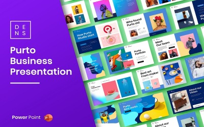Purto – Plantilla de PowerPoint de Negocios