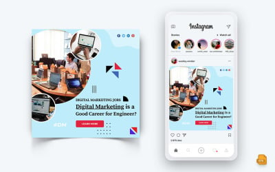 Agência de Marketing Digital Mídia Social Instagram Post Design-13