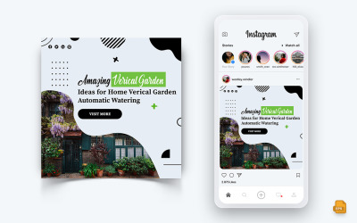 Bahçıvanlık Sosyal Medya Instagram Post Tasarımı-02