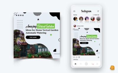 Diseño de publicación de Instagram de redes sociales de jardinería-02