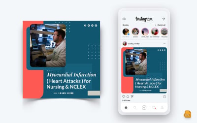 Medikal ve Hastane Sosyal Medya Instagram Post Tasarımı-08