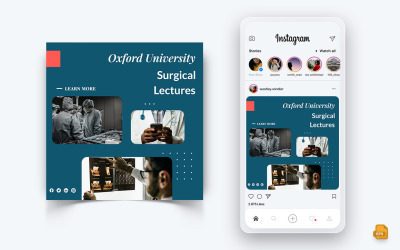 Medisch en ziekenhuis Social Media Instagram Post Design-10