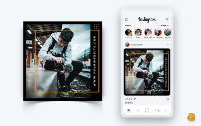 Services de photographie Réseaux sociaux Instagram Post Design-10