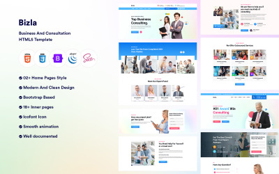 Bizla - Business and Consulting HTML5 Mall