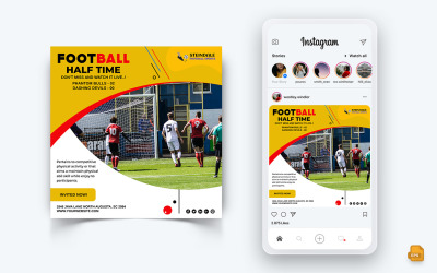 Sport Toernooien Social Media Instagram Post Design-18